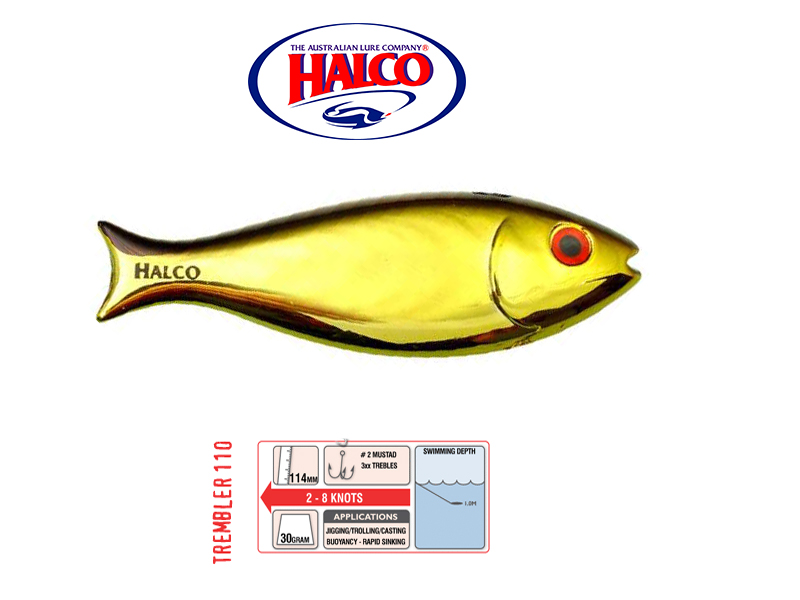 Halco Trembler 110 (114mm, 30gr, Color: H51)